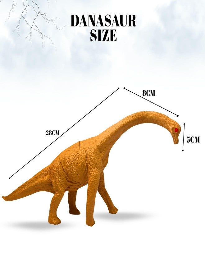 MALLEXO Realistic T-rex Dinosaur Action Figure for Kids 3+| 1Pcs Forest Dino with 7Pcs Jungle Set Accessories Prehistoric Wildlife Animal Figurine Playset for Boys and Girls Birthday Gift for Children - Image 3